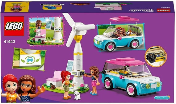 Lego friends pink car hotsell