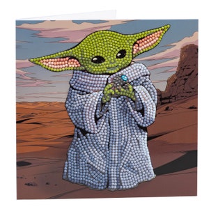 Baby Yoda Star Wars Paint with Diamonds