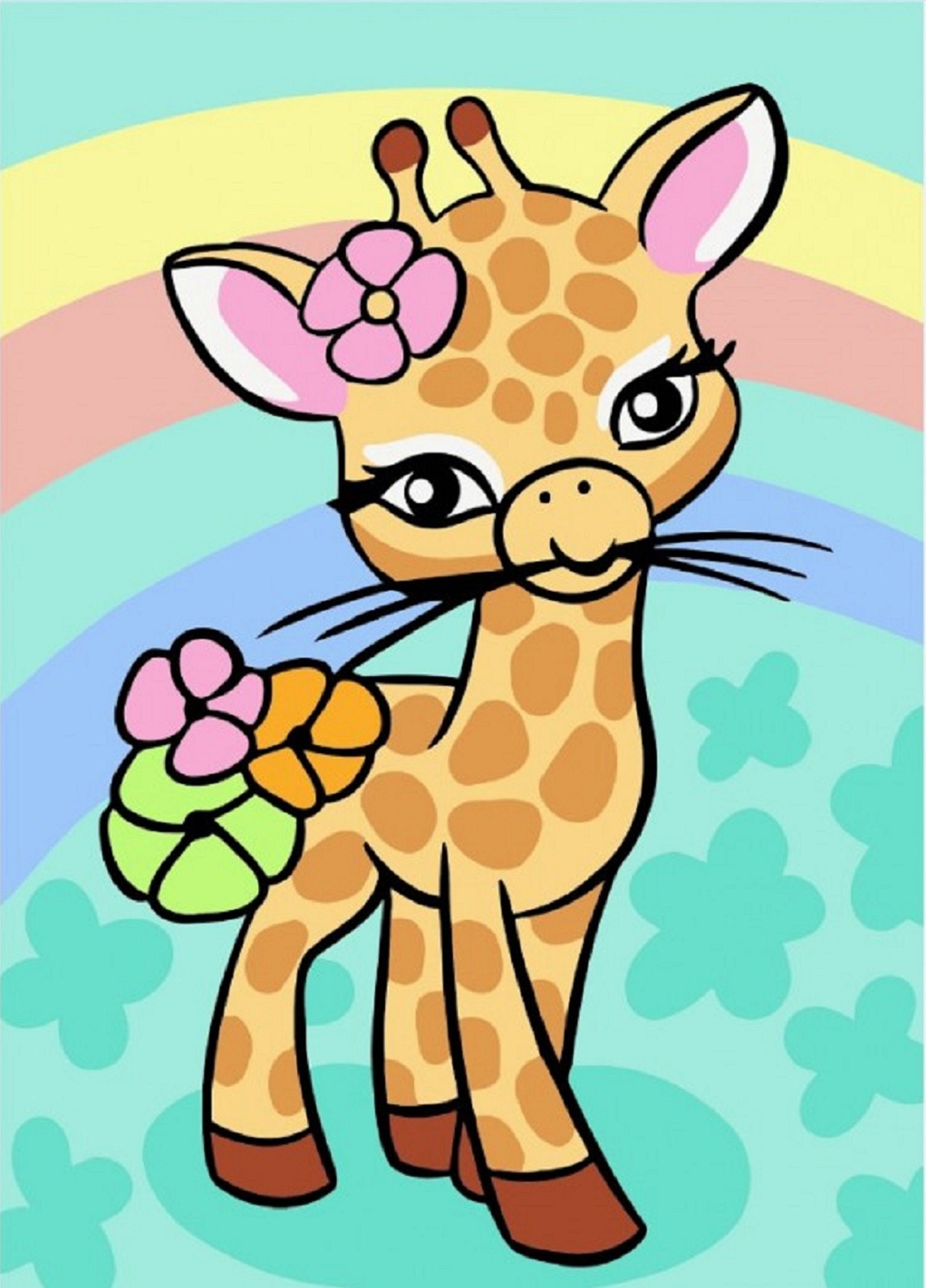 Paint by Numbers Kit BABY GIRAFFE Painting Kit Acrylic - Etsy Paint by Numbers Kit BABY GIRAFFE Painting Kit Acrylic - Etsy