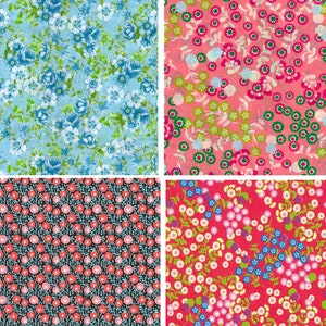 FLOWER PRINT Decoupage Paper Sheets, Brand New Decopatch Decorative Tissue Papers image 1
