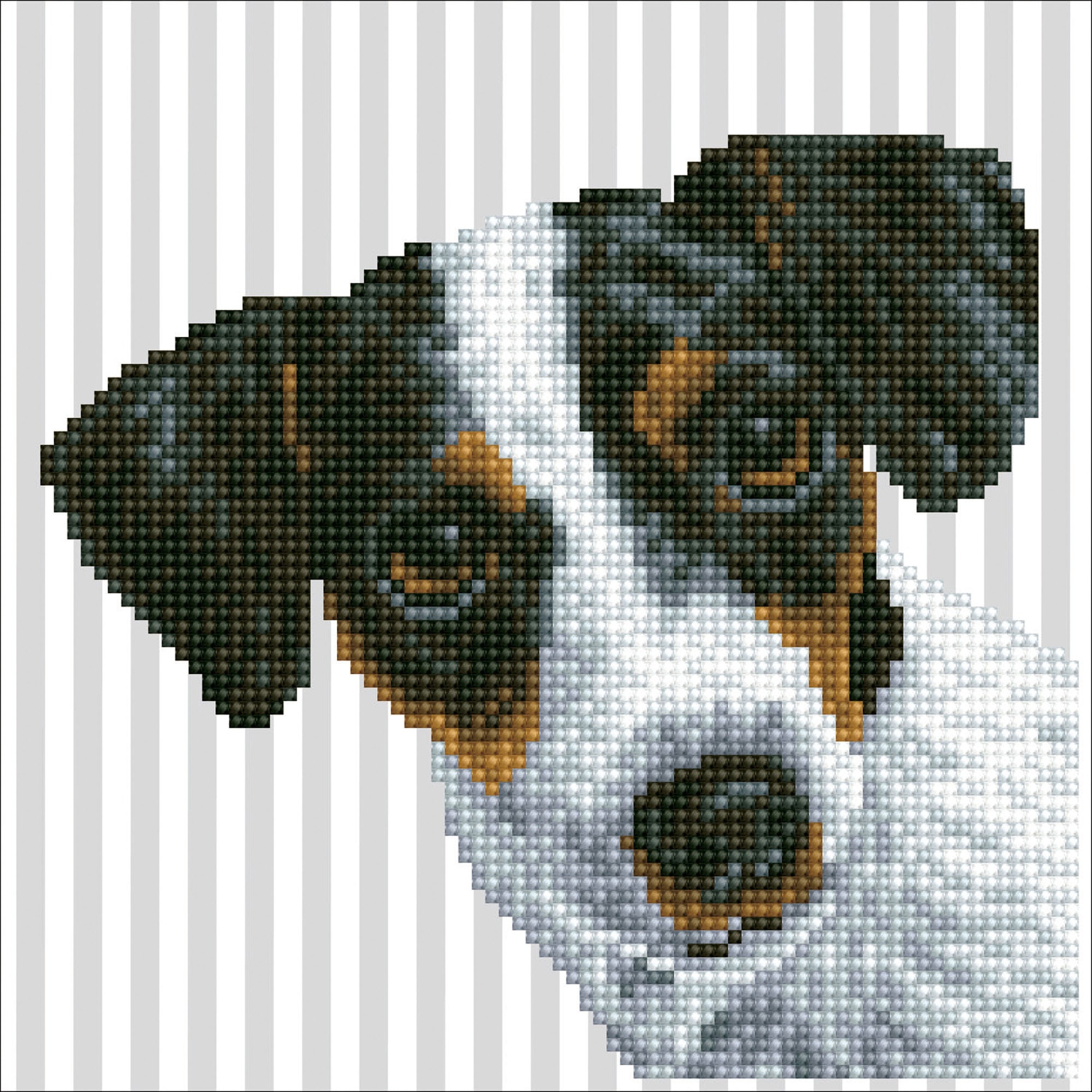 DIAMOND PAINTING KIT Beagle Dog Diamond Dotz Me Animal Picture Partial  Drill 