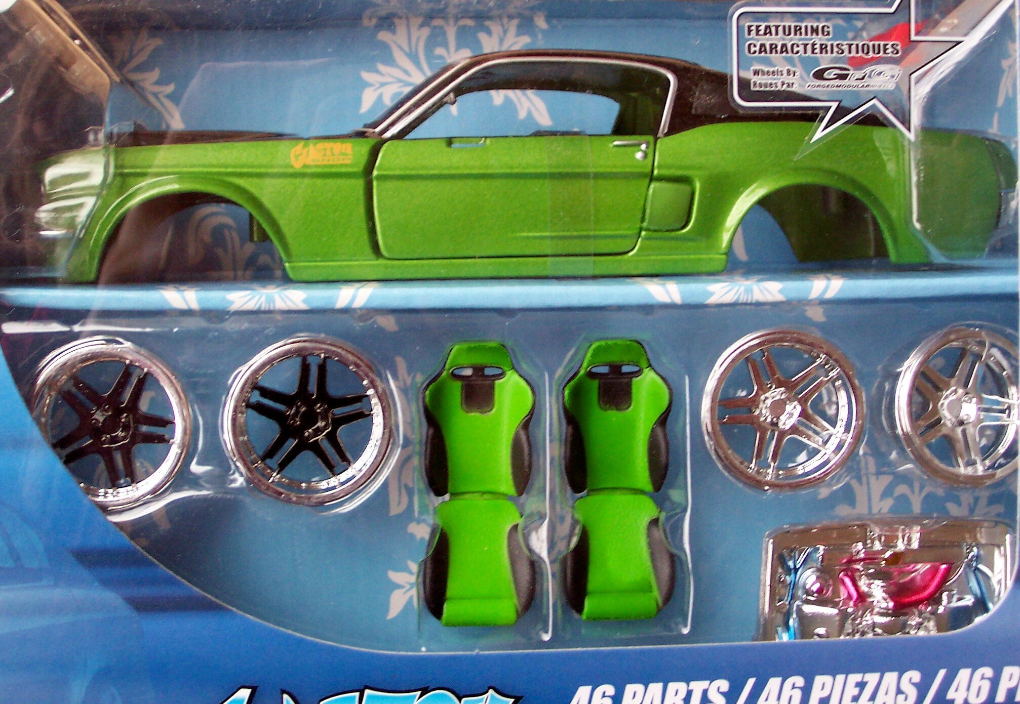 1967 Ford Mustang GT DieCast Metal MODEL Car KIT Scale 124 Etsy