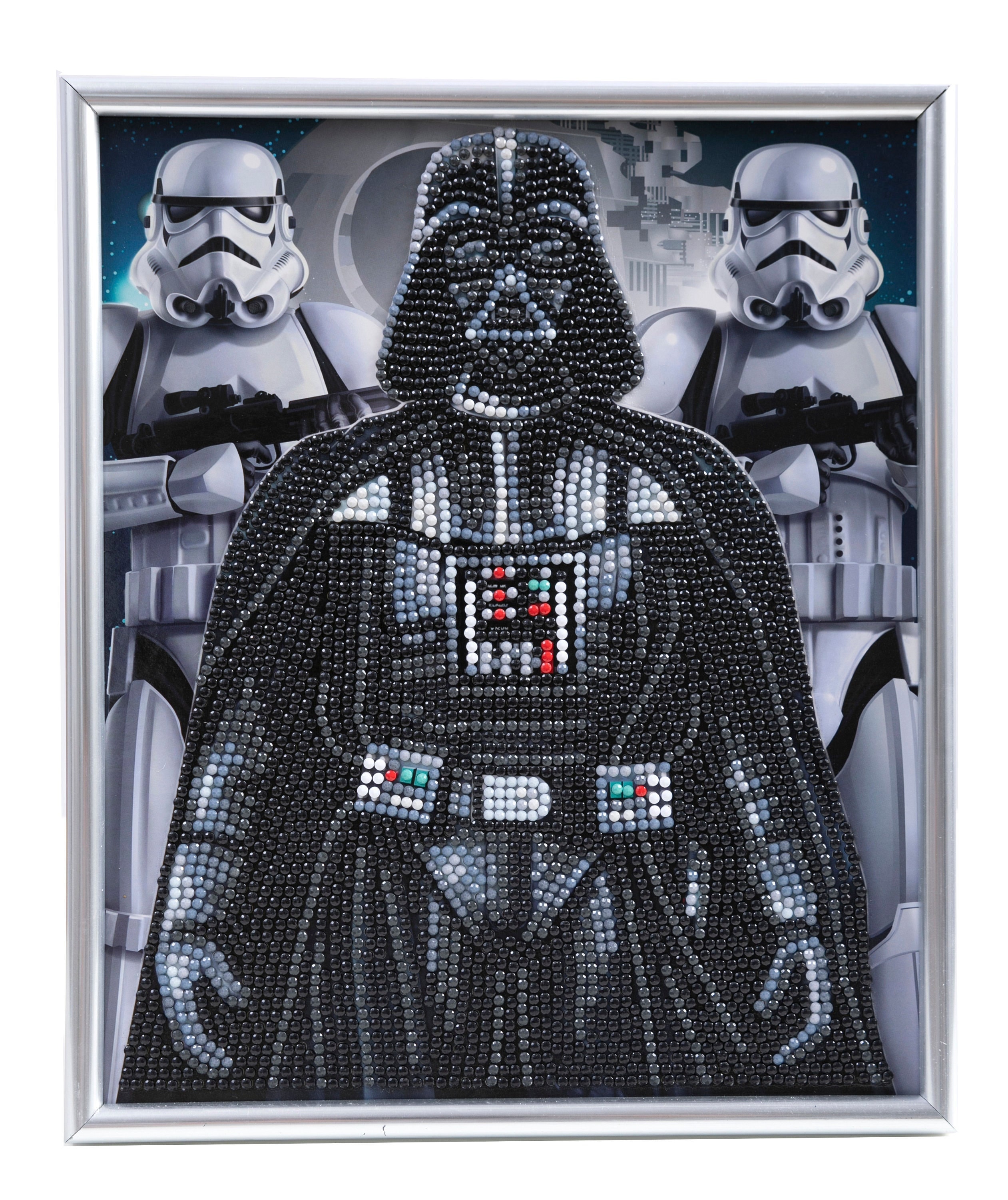 5d Diamond Painting Kit Miotlsy By Number On Canvas, Star Wars Darth Vader  Full Drill Crystal Rhinestone Embroidery For Interior Decoration Crafts Art