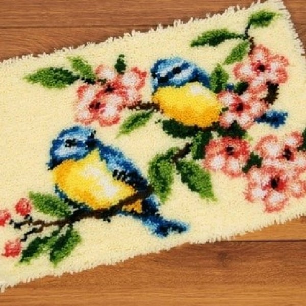 Large Latch Hook Rug Kits Etsy