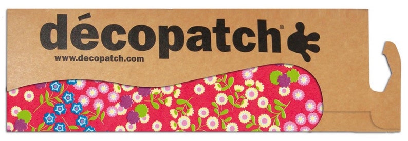 FLOWER PRINT Decoupage Paper Sheets, Brand New Decopatch Decorative Tissue Papers image 3