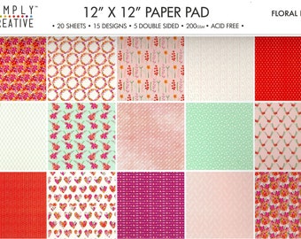 Craft Consortium Sea & Shore 12 X 12 Premium Paper Pad