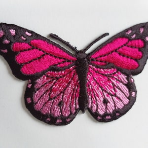 New, Hot Pink AB Rhinestone Star Bling Patch, Size 3, Cool
