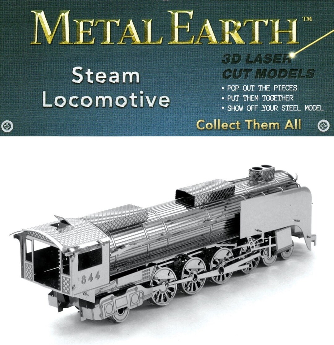 Steam Locomotive Metal Earth MODEL KIT, Brand New - Etsy.de