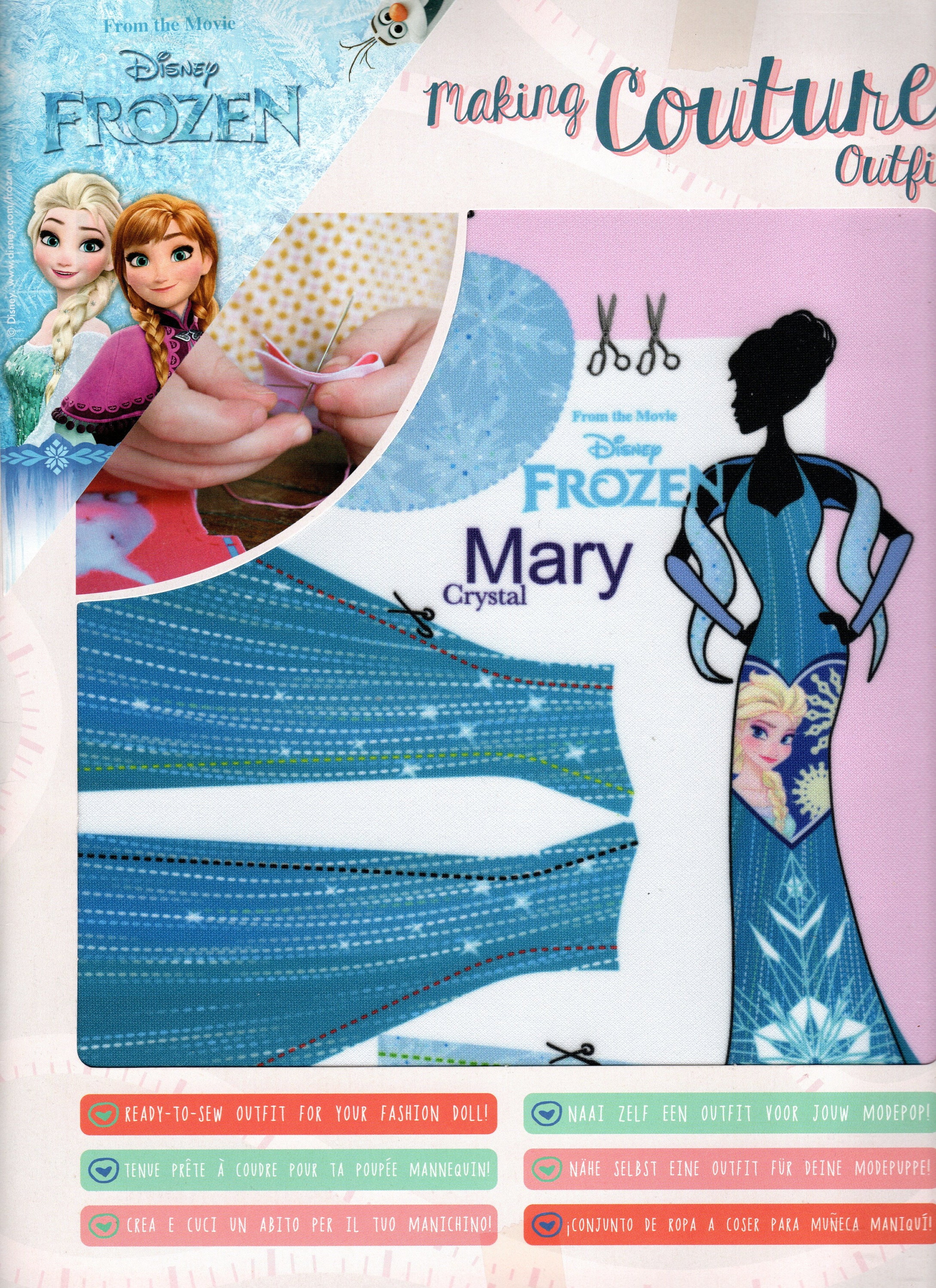 Buy Barbie Doll DRESS SEWING KIT Pattern Fashion Dolls Clothes
