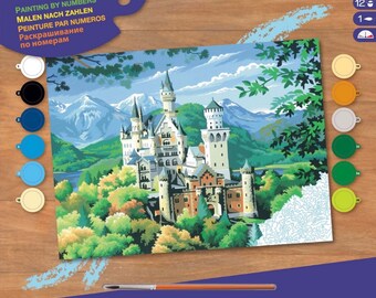 Disney Small World Paint By Numbers - Numeral Paint Kit