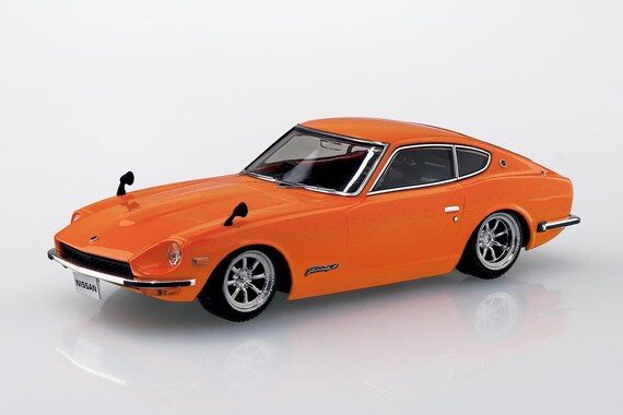 Model Car Kit Nissan S30 Fairlady Snap Kit 1:32 Scale