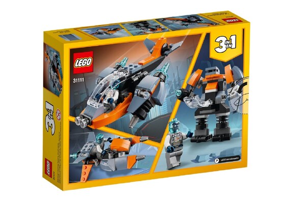 LEGO CREATOR 3 en 1 Cyber Drone Kit Set 31111 Nuevo -  España