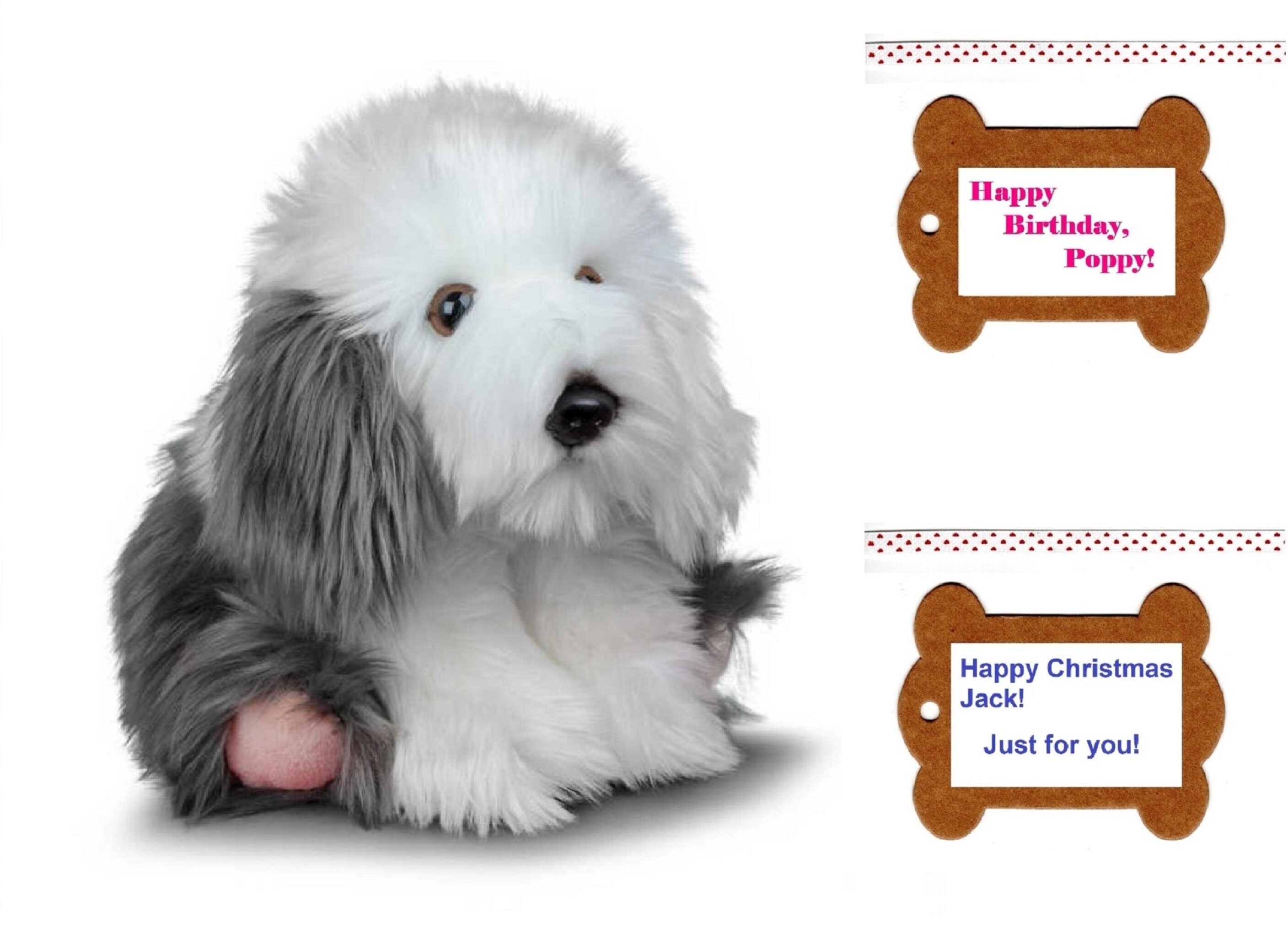 Old english sheepdog sales soft toy