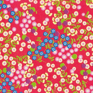 FLOWER PRINT Decoupage Paper Sheets, Brand New Decopatch Decorative Tissue Papers Floral Red 383