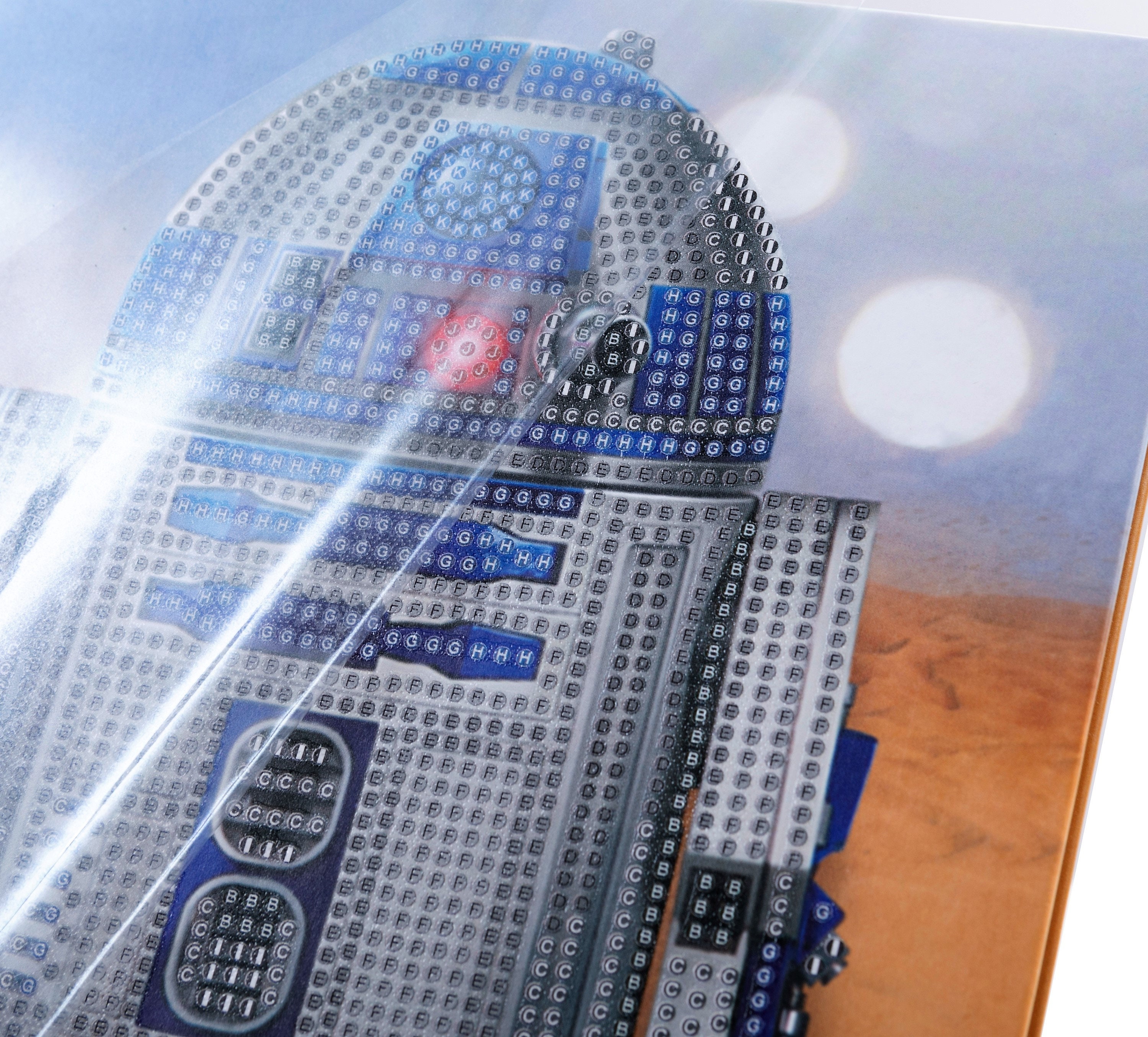 Star Wars Robot DIY FULL Drill 5D Diamond Painting Kit UK Mosaic