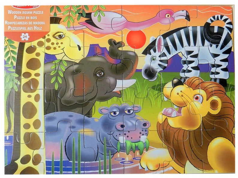 melissa and doug african plains puzzle