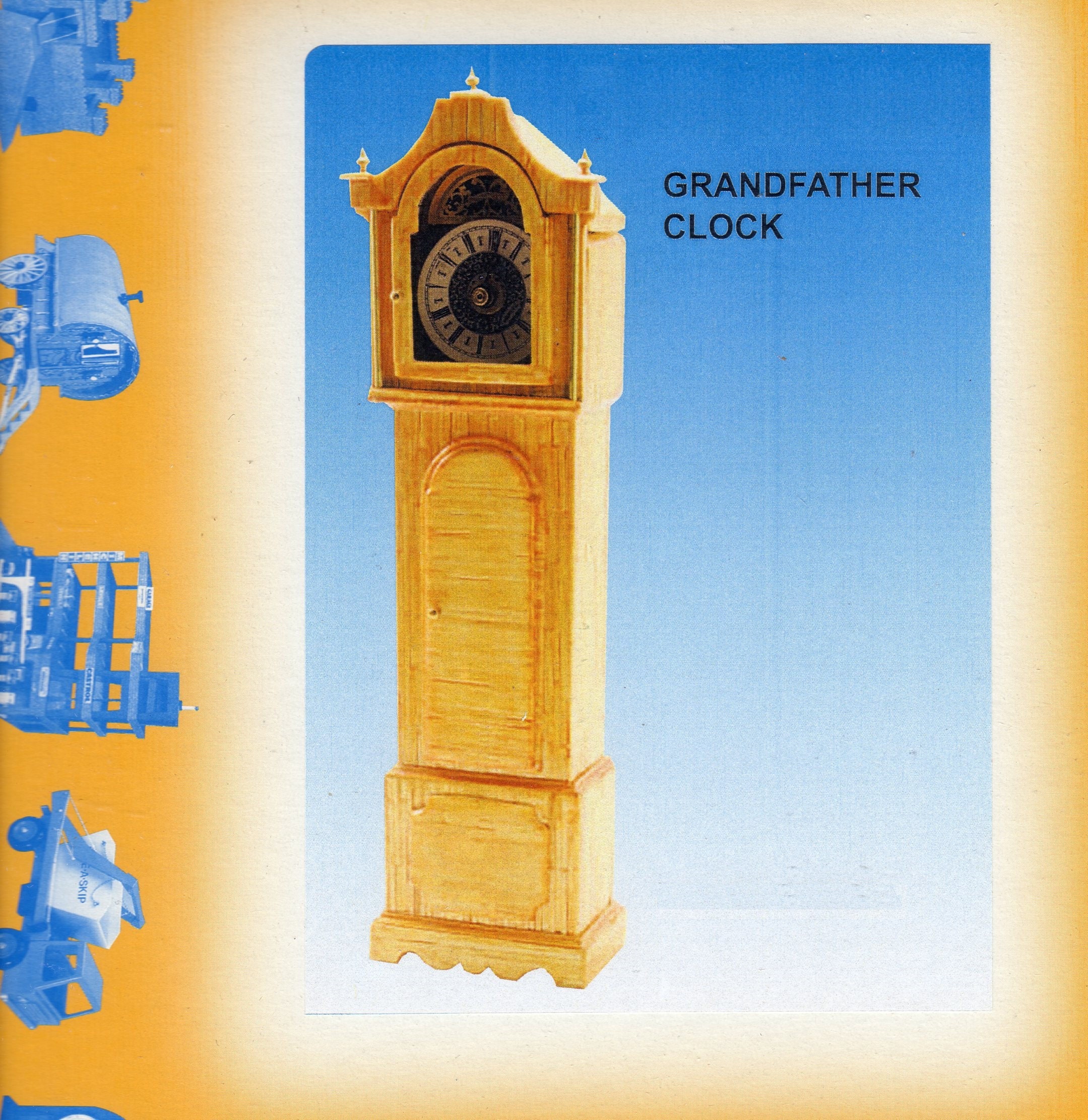 GRANDFATHER CLOCK Matchstick Modell Kit Craft Kit brandneu Etsy Schweiz