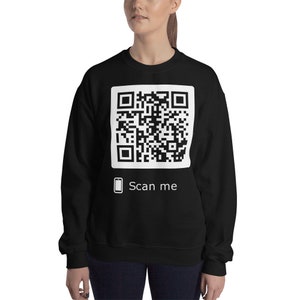 Never Gonna Give You Up Rickroll Qr Code T Shirt Etsy - rickroll qr code shirt roblox