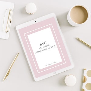 Unlimited Commercial License for SVG Files