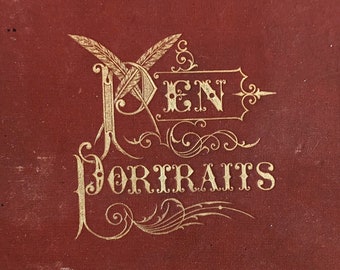 Retratos en pluma de R.R. Parkinson, 1877-'78 autobiografías de legisladores, líderes empresariales y de prensa de California; pub. 1878, San Francisco