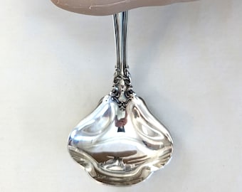 スターリングシルバーのゴーハムシャンティリーユースセットフォーク