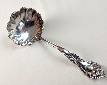 Antique-Mechanics Sterling Co.-Watson-Cherub And Bells-Sterling Silver-Monogramed Sept 28-04-6-Spoon
