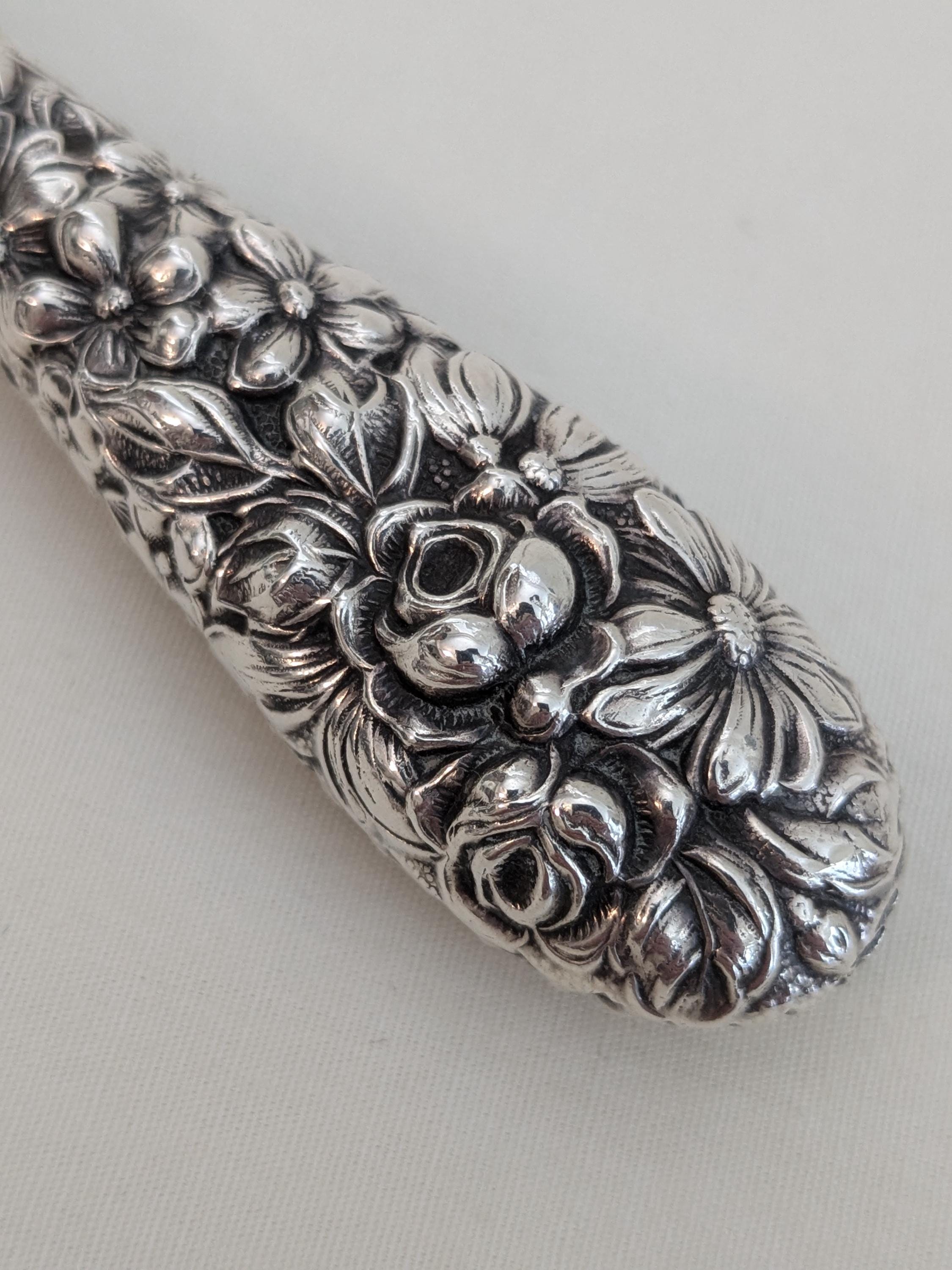 Stieff Sterling Silver Floral Magnifying Glass - Etsy