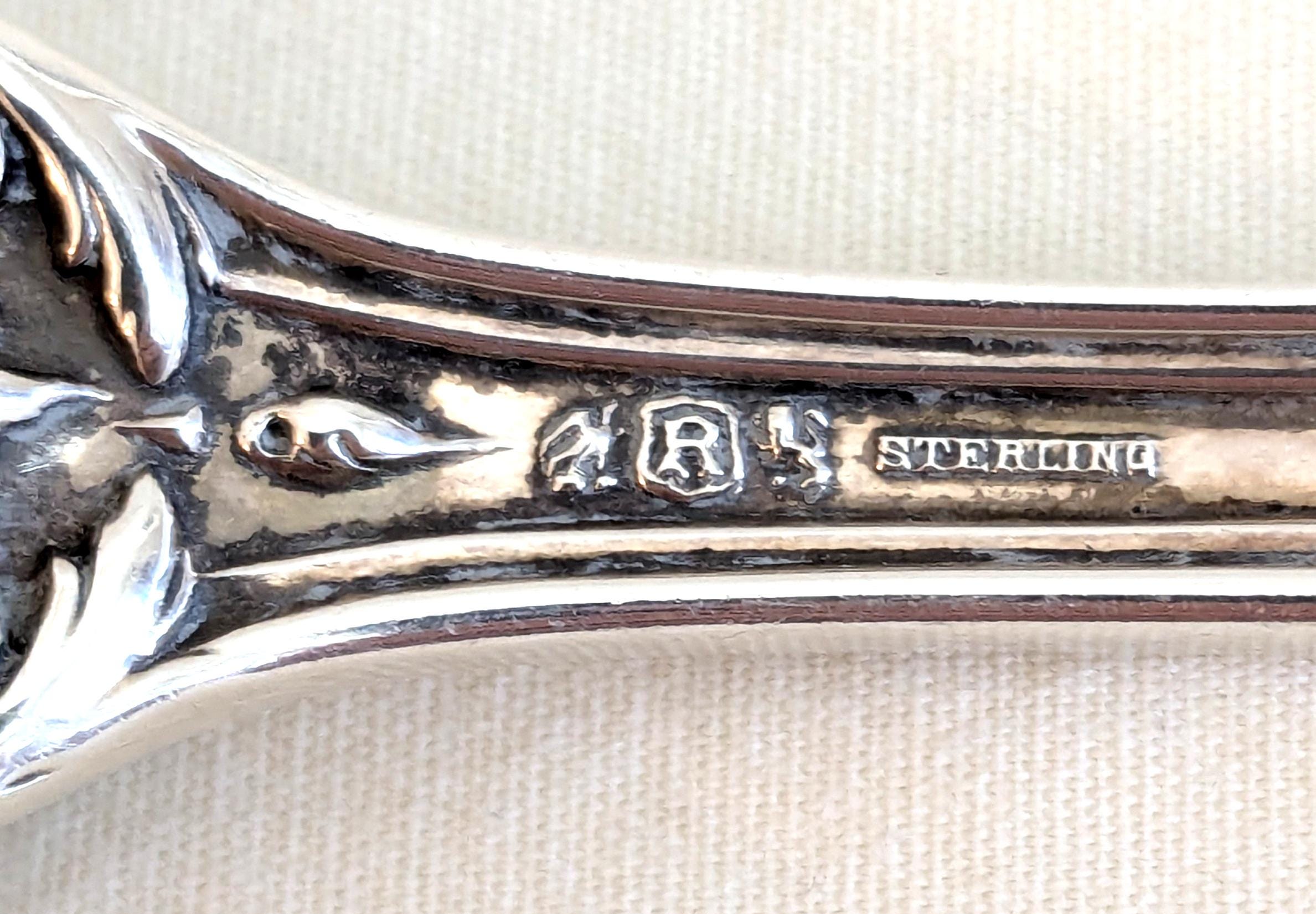 Reed & Barton, Frances I Sterling Serving Spoon; 8 3/8