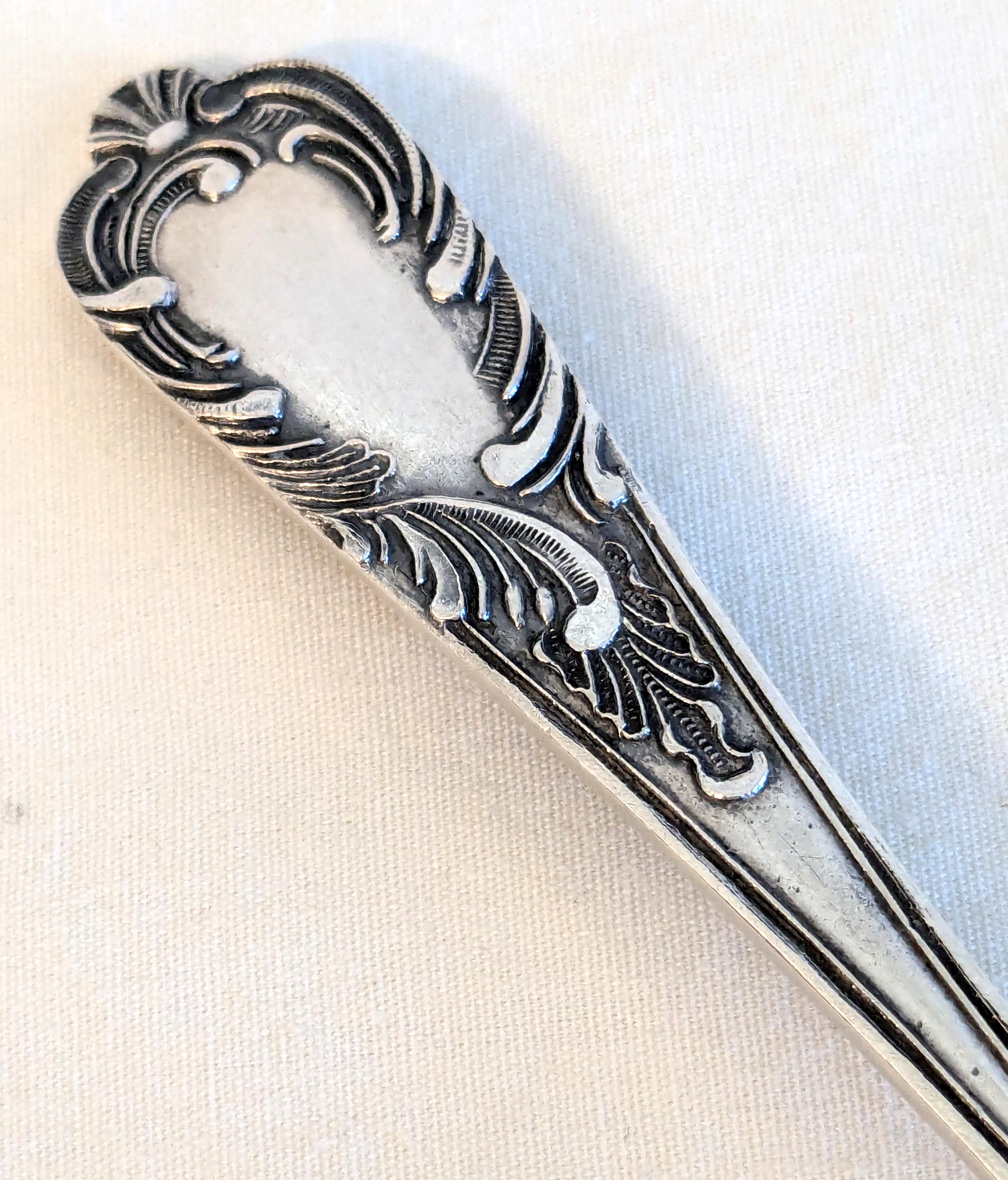 Antique Russian Silver Tea Spoons, Monogrammed, Set of 11 - Etsy