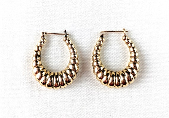 14k Gold Hoop Earrings