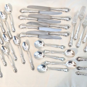 Vintage Gorham Sterling Silver Flatware Set - &#39;American Classic&#39; 40 Piece
