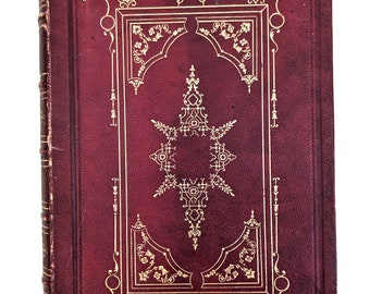 The Poets and Poetry of America, to the Mid-19th Century by Rufus Wilmot Griswold; pub. 1853, A. Hart, Philadelphia; leather bound & gilt