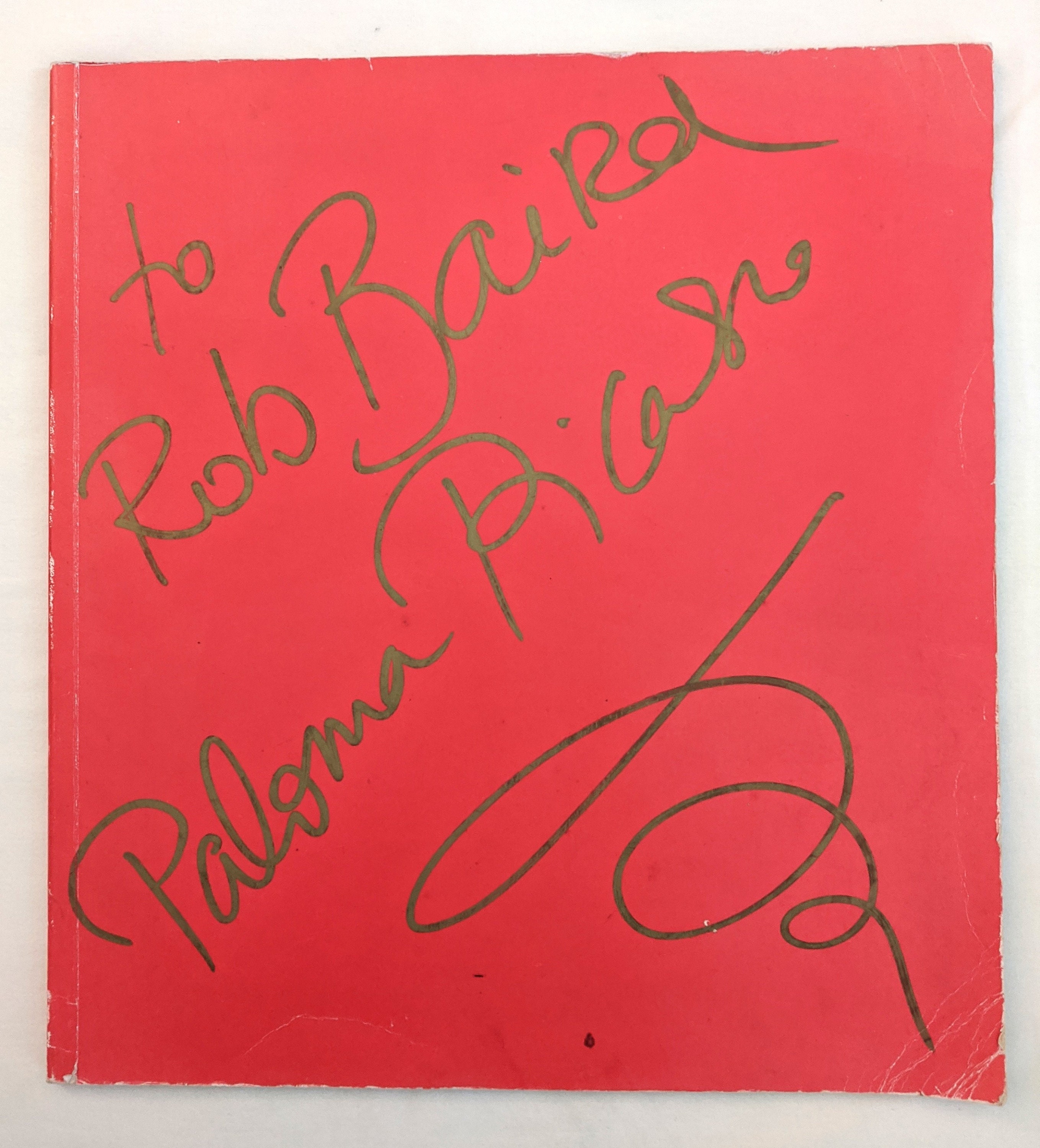 Paloma Picasso promotional photo book with two signed B & W | Etsy