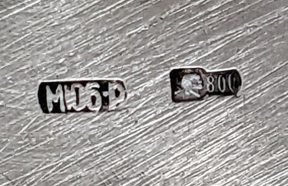 German Vintage .800 Silver Gilt Plate - Richard Koberlin