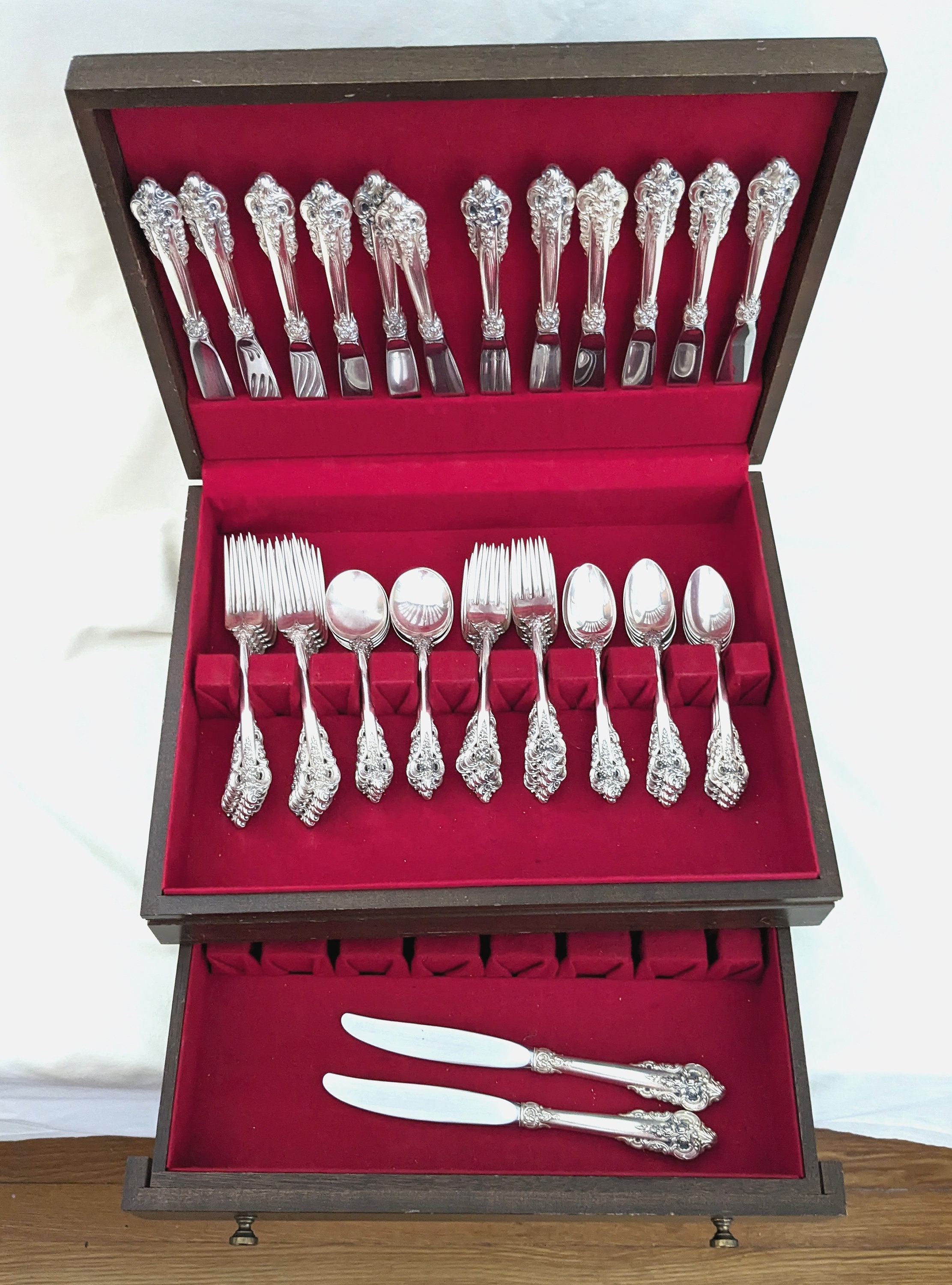 Vintage flatware set 12 - Etsy 日本