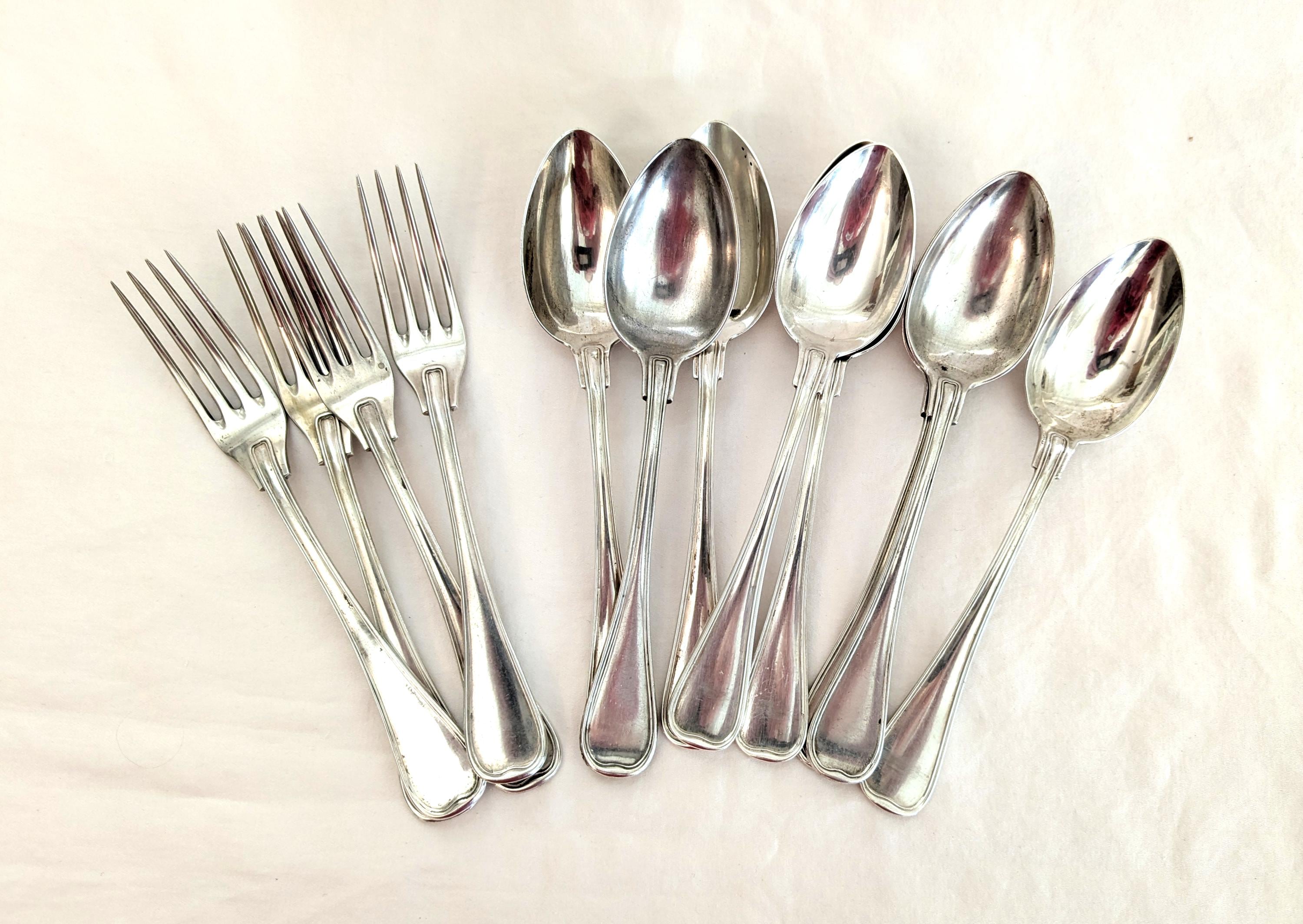 Silver 800 fork set - Etsy 日本