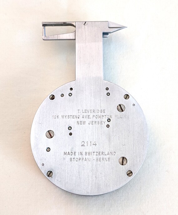 Outils De Mesure A.D Leveridge Pour Pierres Précieuses - Ancien, En Acier Inoxydable