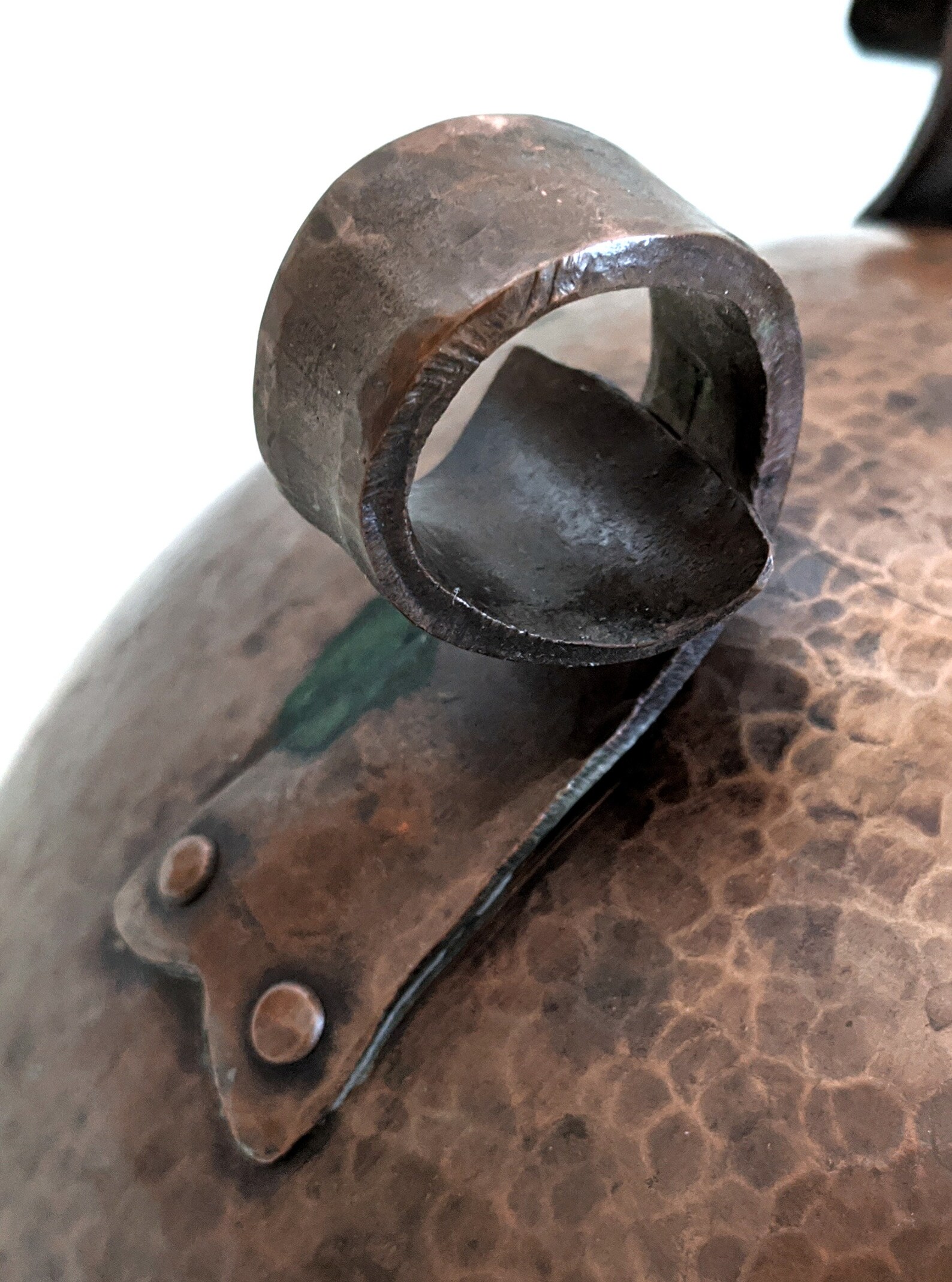 Hand Wrought Hammered Copper Tri-feet Jardinere 4 1/2 H X 8 - Etsy