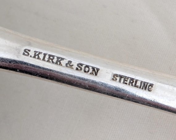 S. Kirk & Son Sterling Silver Flatware Set: Floral Repousse, 55