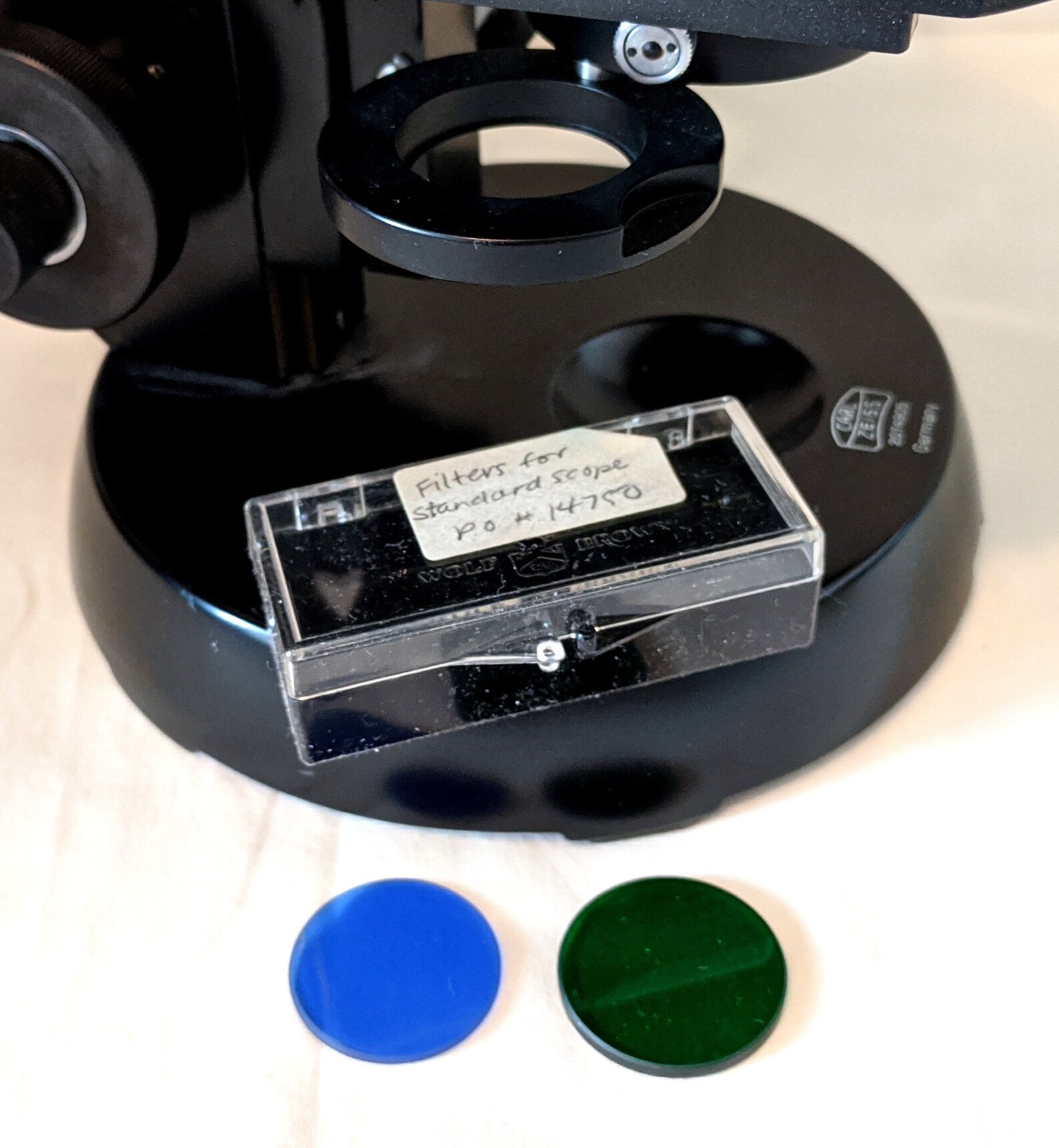 Carl Zeiss cased biological illuminated microscope lamp Etsy