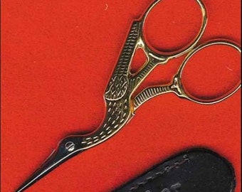 Gingher Embroidery Scissors - snipping scissors