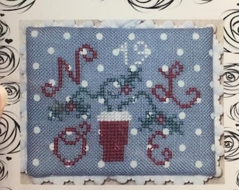 Bendy Stitchy Designs: Noel - cross stitch pattern (2019)