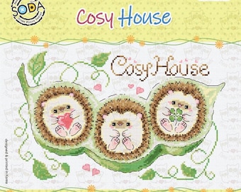 SodaStitch SO-3247 Cosy / Cozy House - kruissteek patroon