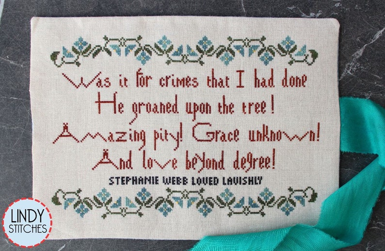 2021 Love Beyond Degree Lindy Stitches - chart