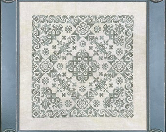 Sumatran Lace (2024) by Ink Circles -- paper chart