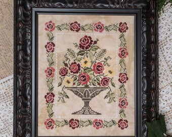 NASHVILLE RELEASE - Jeannette Douglas Designs - Blooming Bouquet #4 Beautiful (2020) - chart