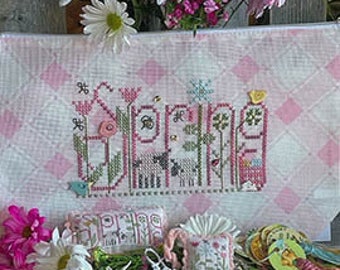 Sac de printemps de Teri Richards de Shepherd's Bush (2023) - grille de point de croix