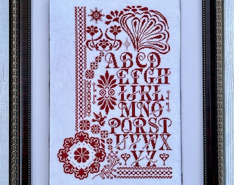 Arabesque (2024) by Jan Hicks Creates! -- paper chart