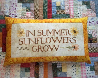 NASHVILLE 2019 - Lucy Beam Sunflowers Grow - cross stitch chart