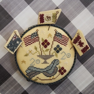 Bendy Stitchy Designs - Patriotic Pinkeep (2020)